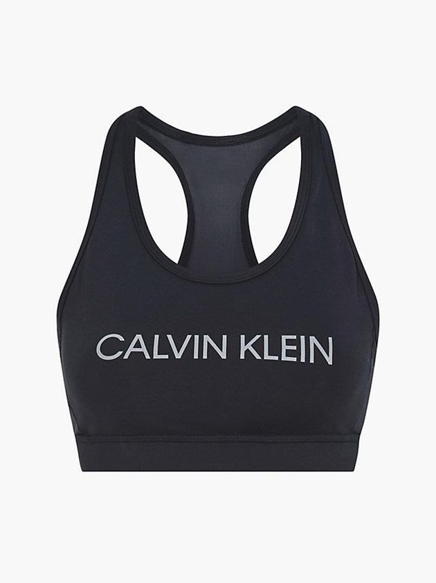 Calvin Klein USA High Impact Sports Womens Bra Black 6709284-JN